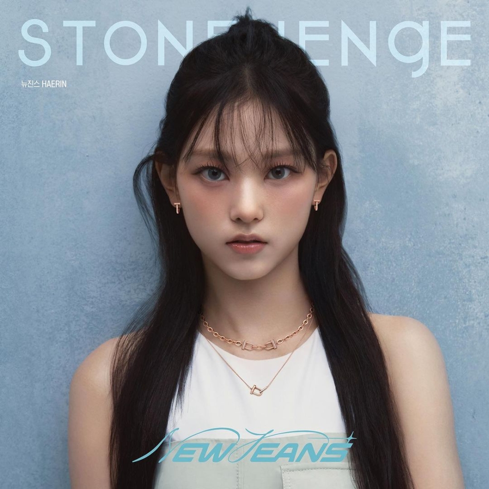 五位成員各自戴上STONEHENgE品牌首飾