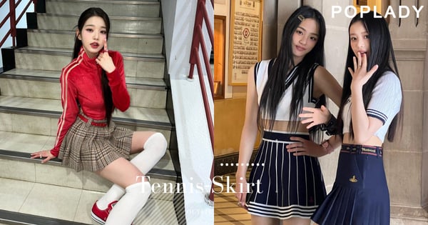 揮灑汗水照樣很時尚!來看Minnie、張員瑛、NewJeans的「網球裙穿搭推薦」充滿青春學院氣息
