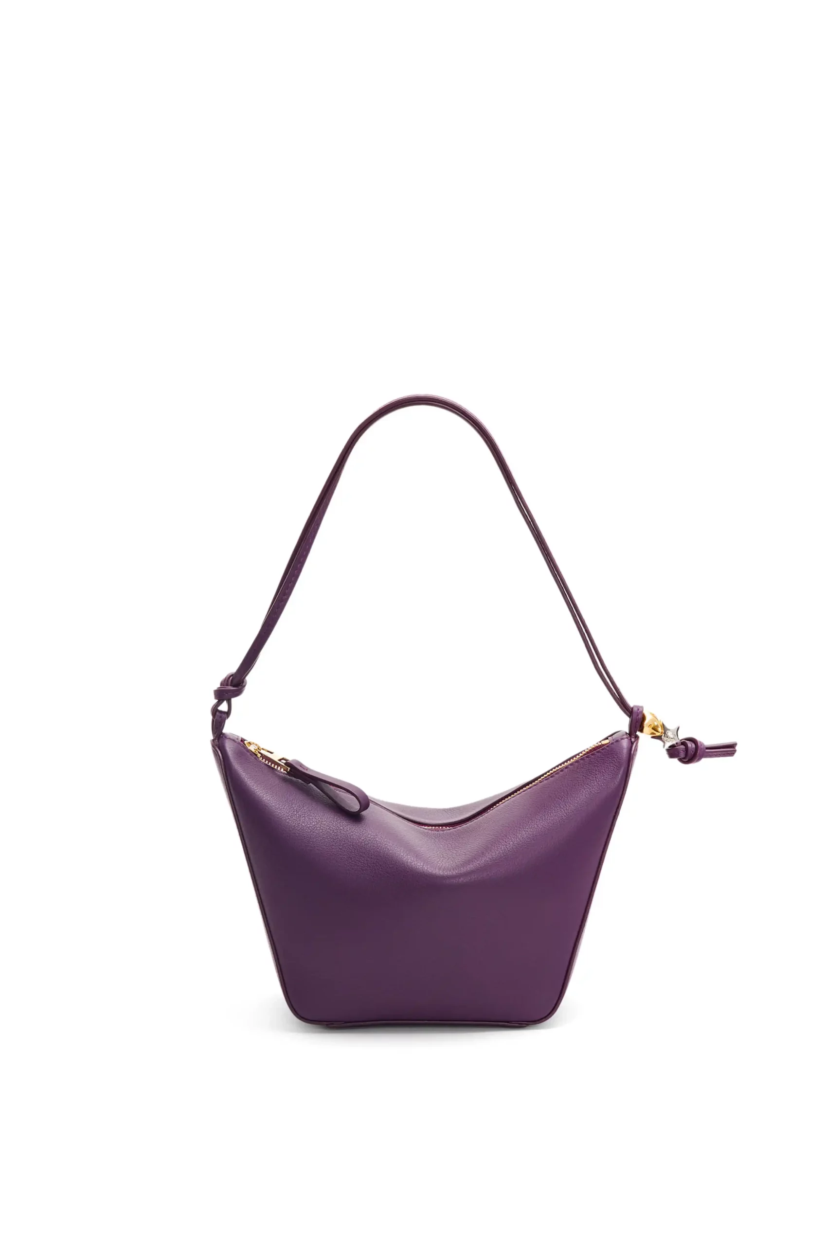 LOEWE Hammock Hobo手袋紫色