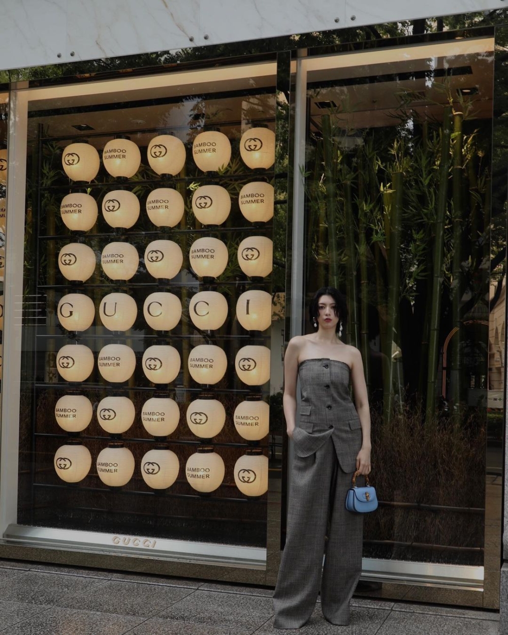 三吉彩花參加Gucci 2023《Gucci Bamboo Summer》