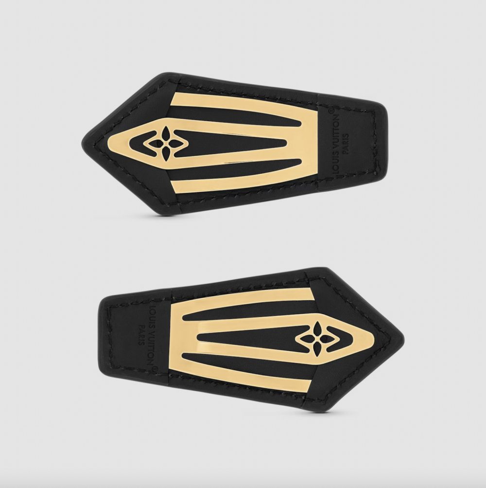 LV Backstage Hair Clip Toile。