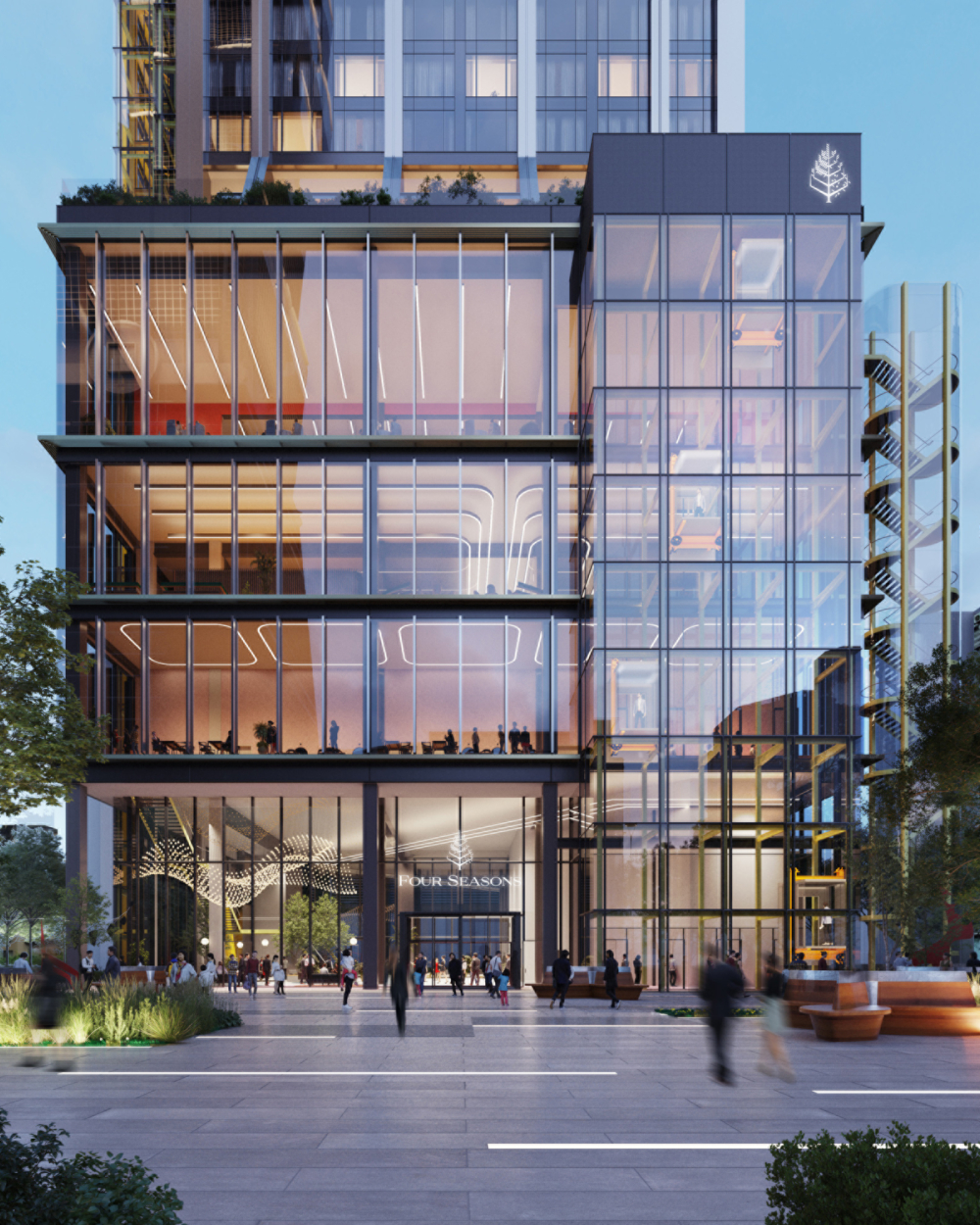 摩登的時髦外觀。