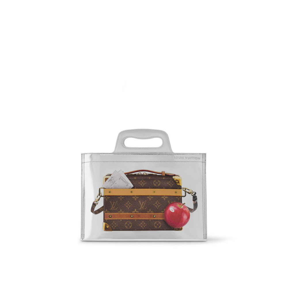 Louis Vuitton Freezer Handle Soft Trunk繼承了前任創意總監Virgil Abloh一貫的童趣氛圍