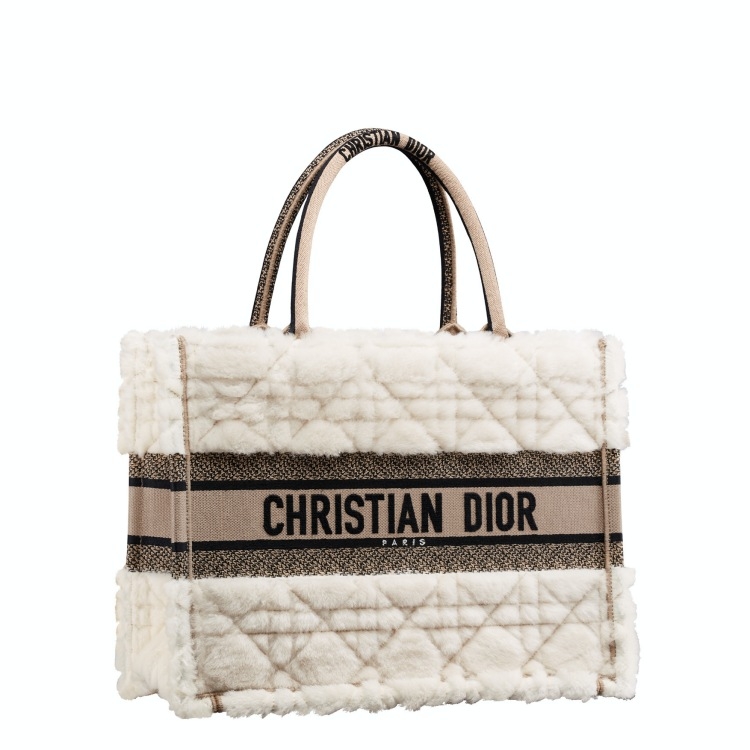 Dior 2023秋冬款新包推薦：Book Tote米白色中型托特包