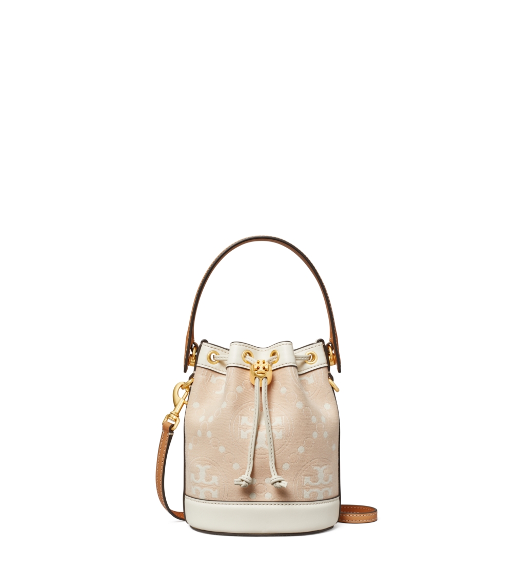 Tory Burch T Monogram 迷你水桶包