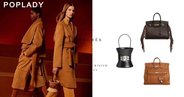 愛馬仕人氣款式換上新衣：Hermès 2023秋冬帶來鉚釘Kelly、Constance，流蘇Birkin手袋還有「袋中袋」款！