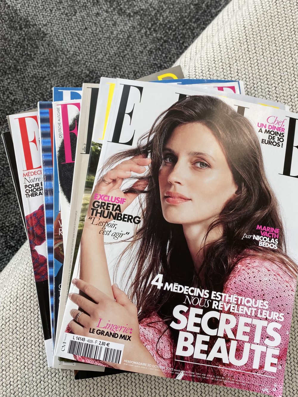 Kuan Hsu一腳踏入《ELLE》International。