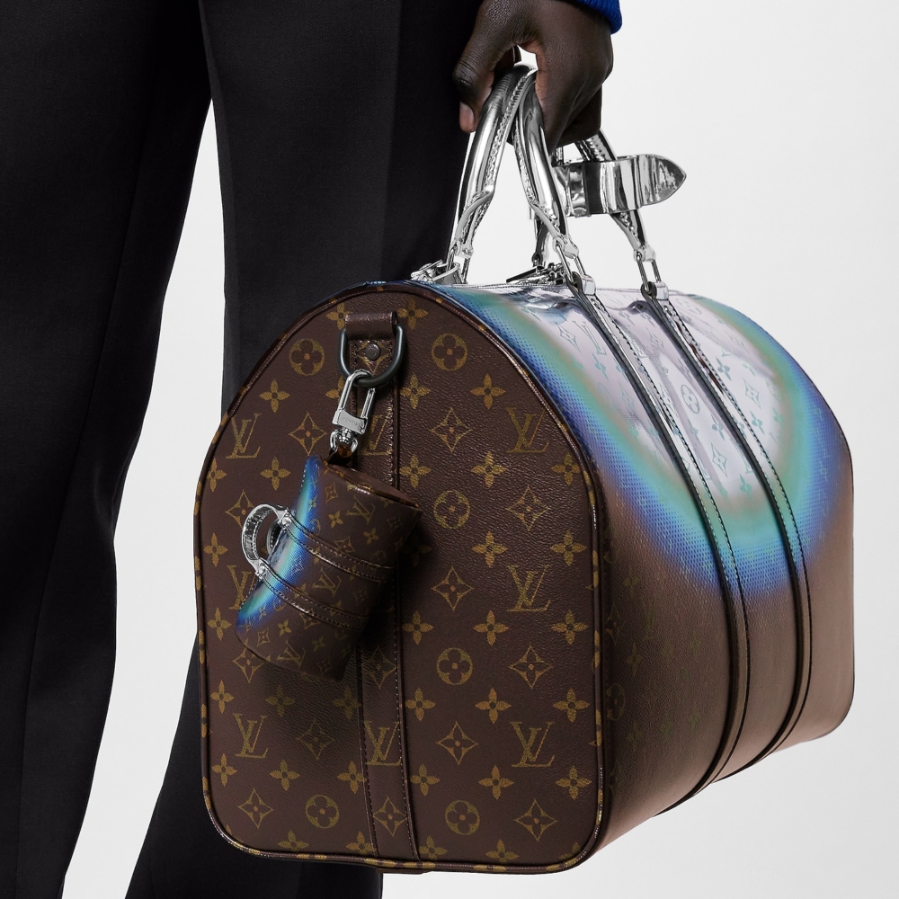 Louis Vuitton Nebula Mini Keepall Pouch 鑰匙扣兼手袋吊飾