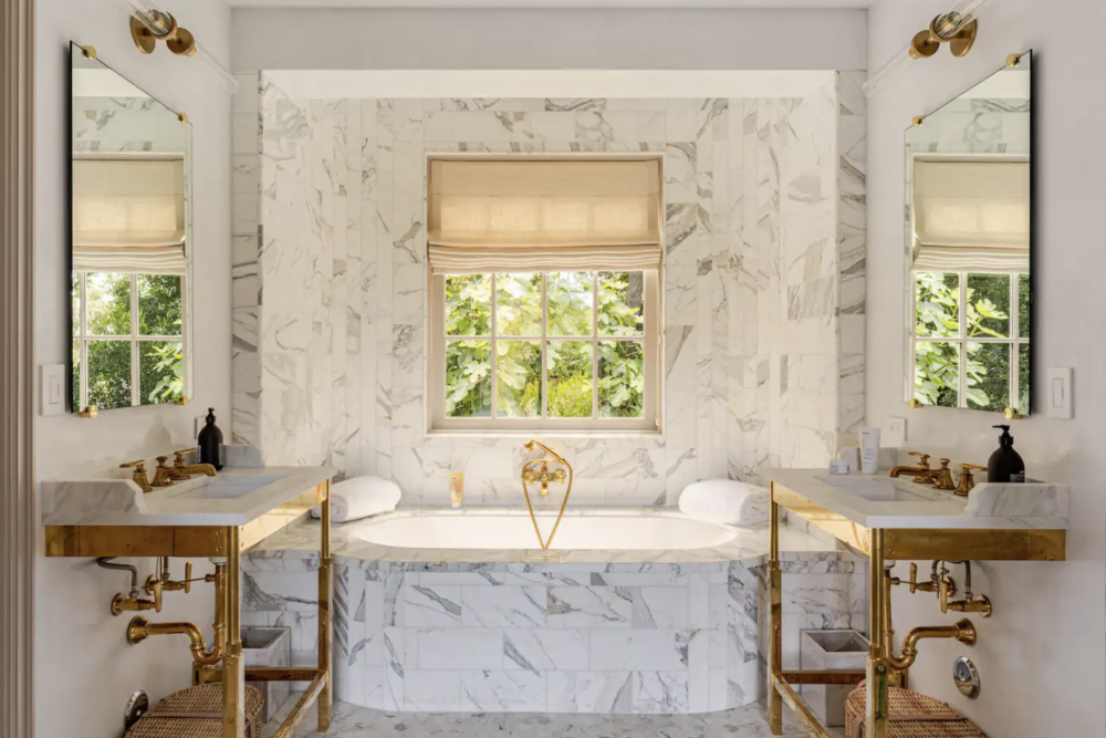 衛浴的空間也非常別緻。