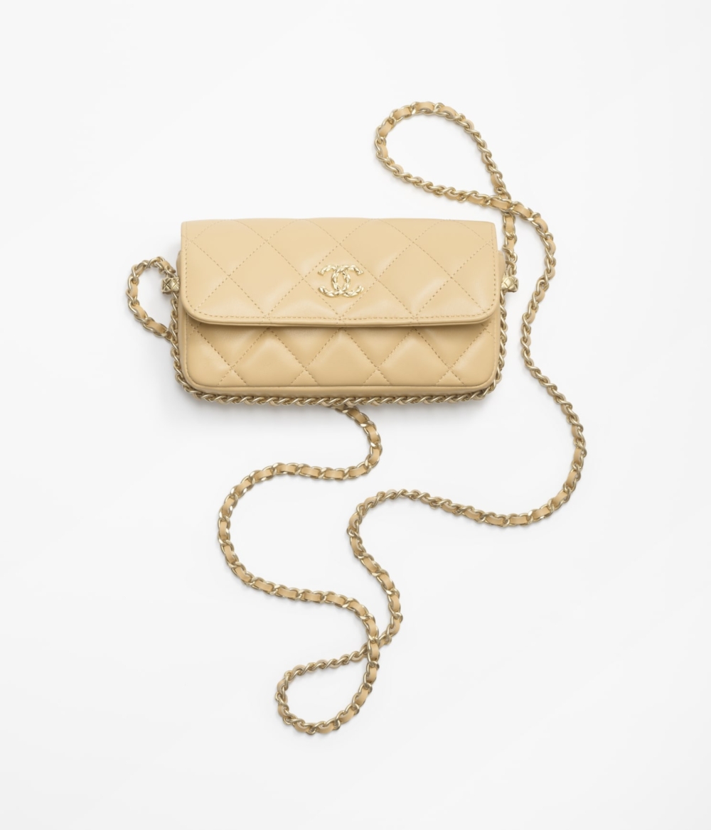 2023新款Phone Holder Bag盤點:CHANEL  Flap Phone Holder with Chain