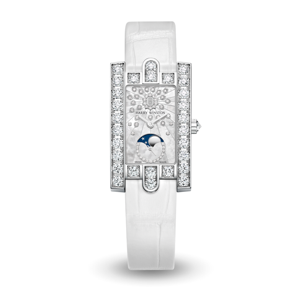 Harry Winston Avenue Classic Moon Phase腕錶