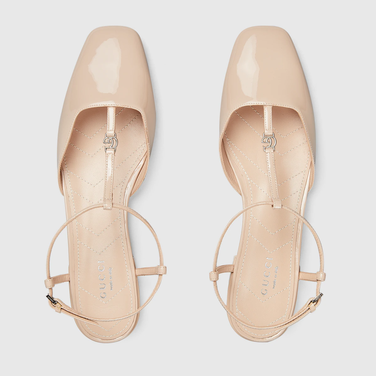 Gucci Women's Double G Ballet Flat。
