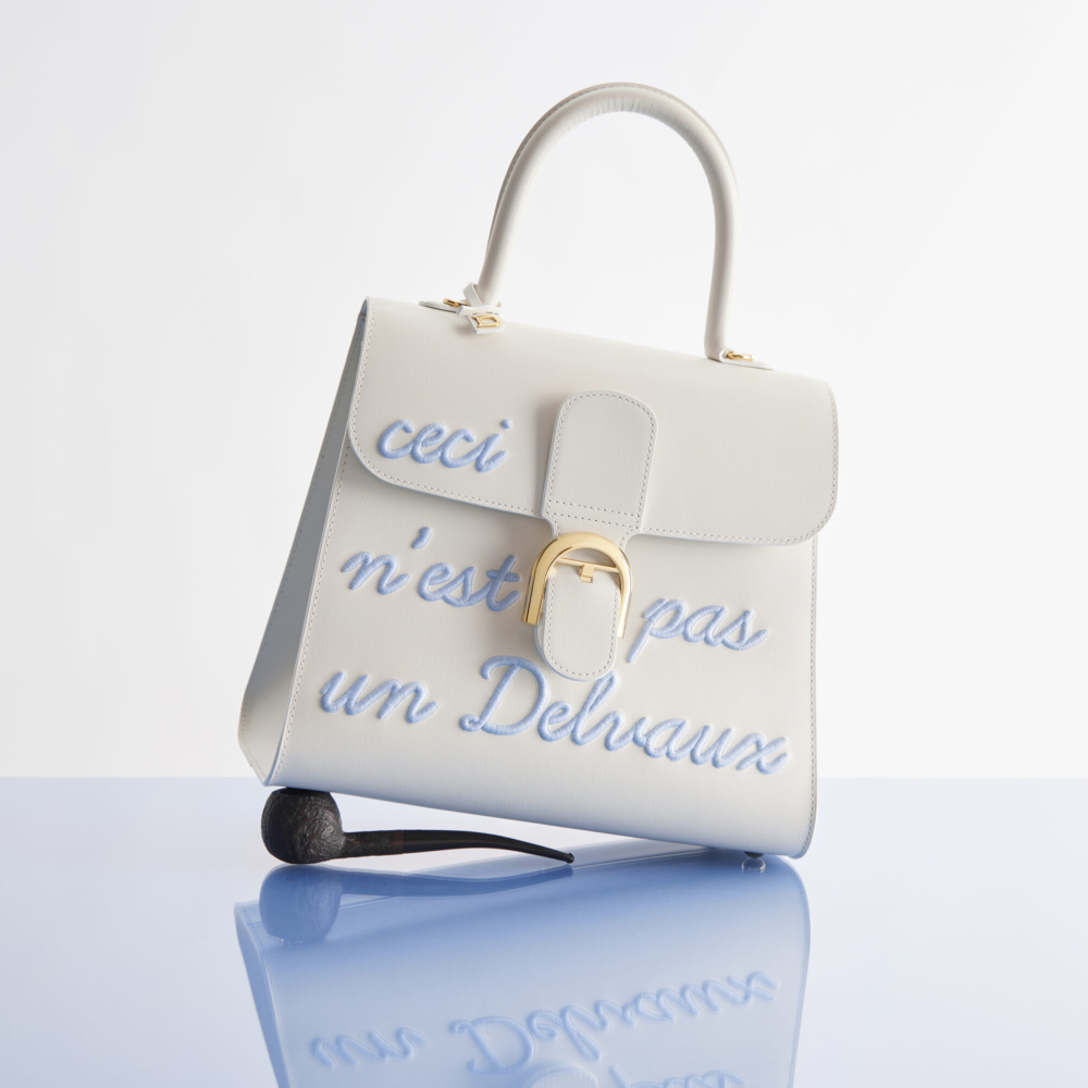 Delvaux ×René Magritte主題2:L'Humour手袋系列