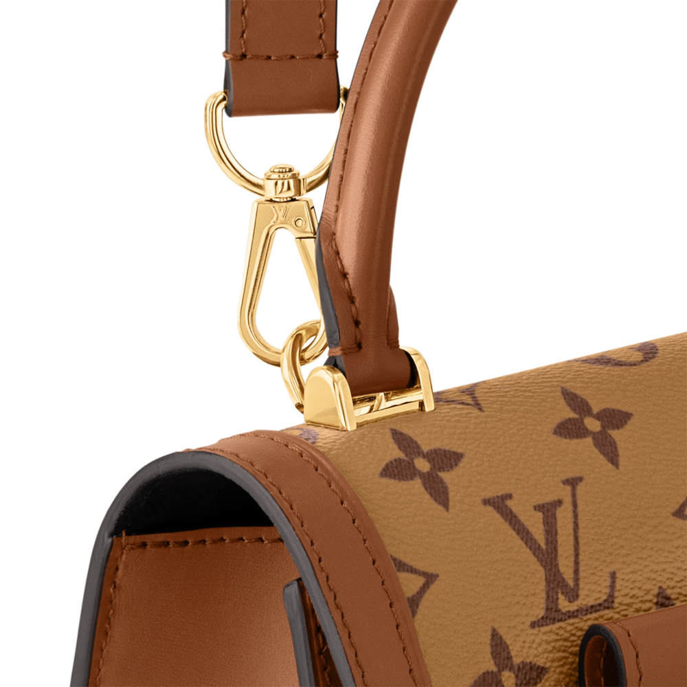 金屬五金上壓印有Louis Vuitton的標誌