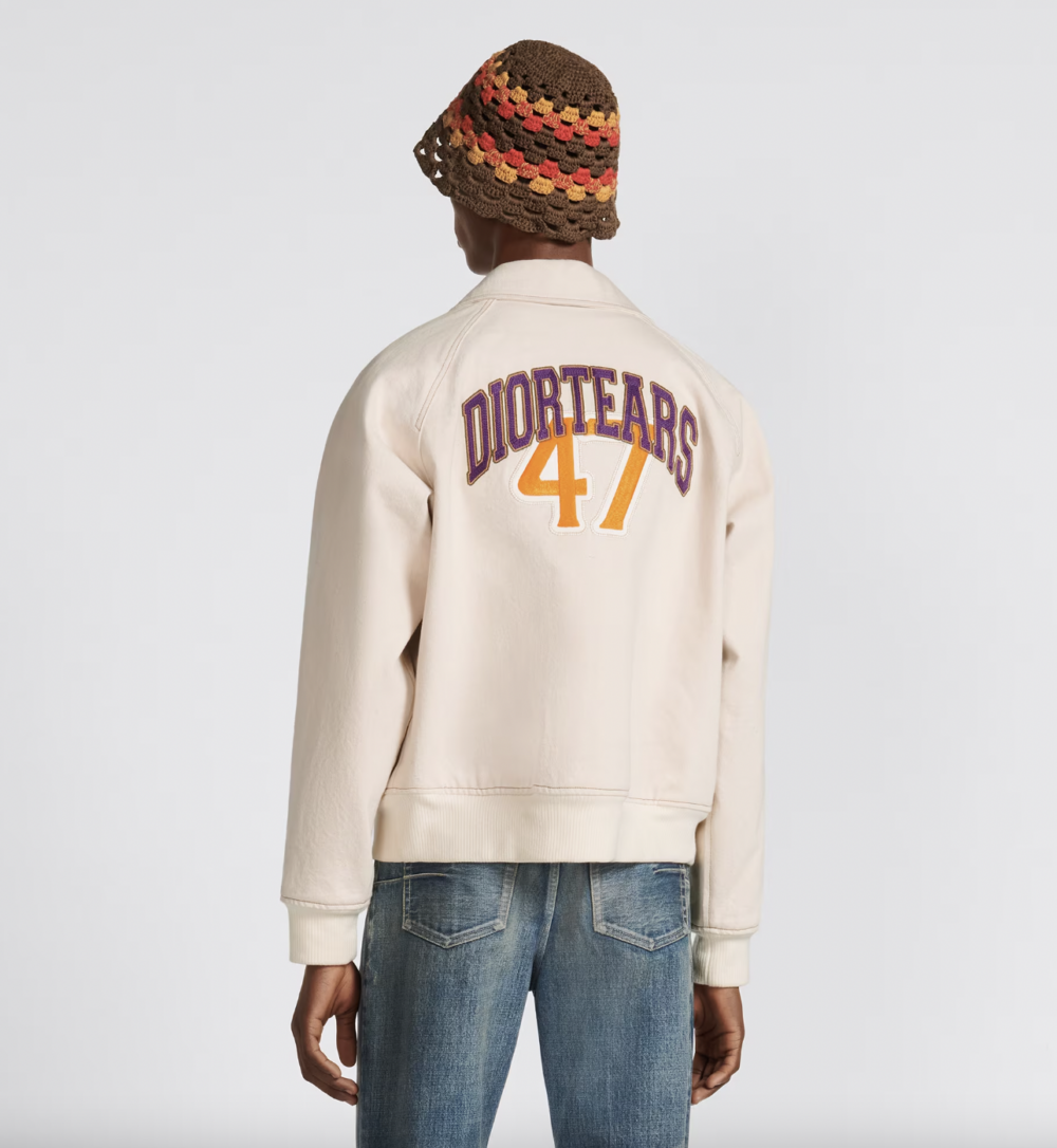 Dior Tears Zipped Blouson。