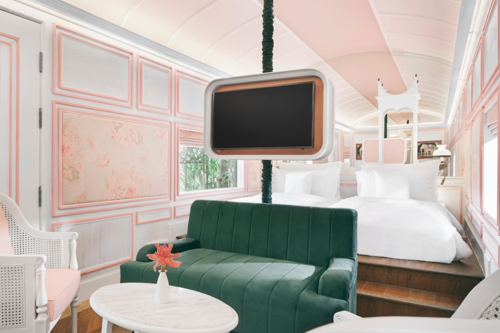 酒店內的房間。