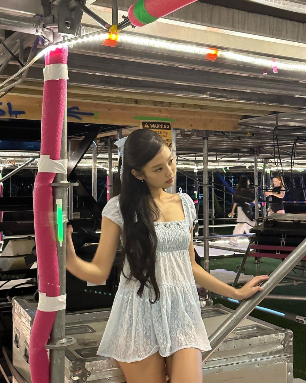 Jennie招牌的「Balletcore芭蕾女伶」風格