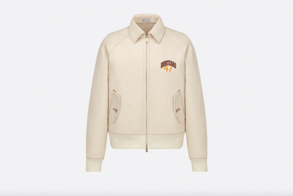 Dior Tears Zipped Blouson。