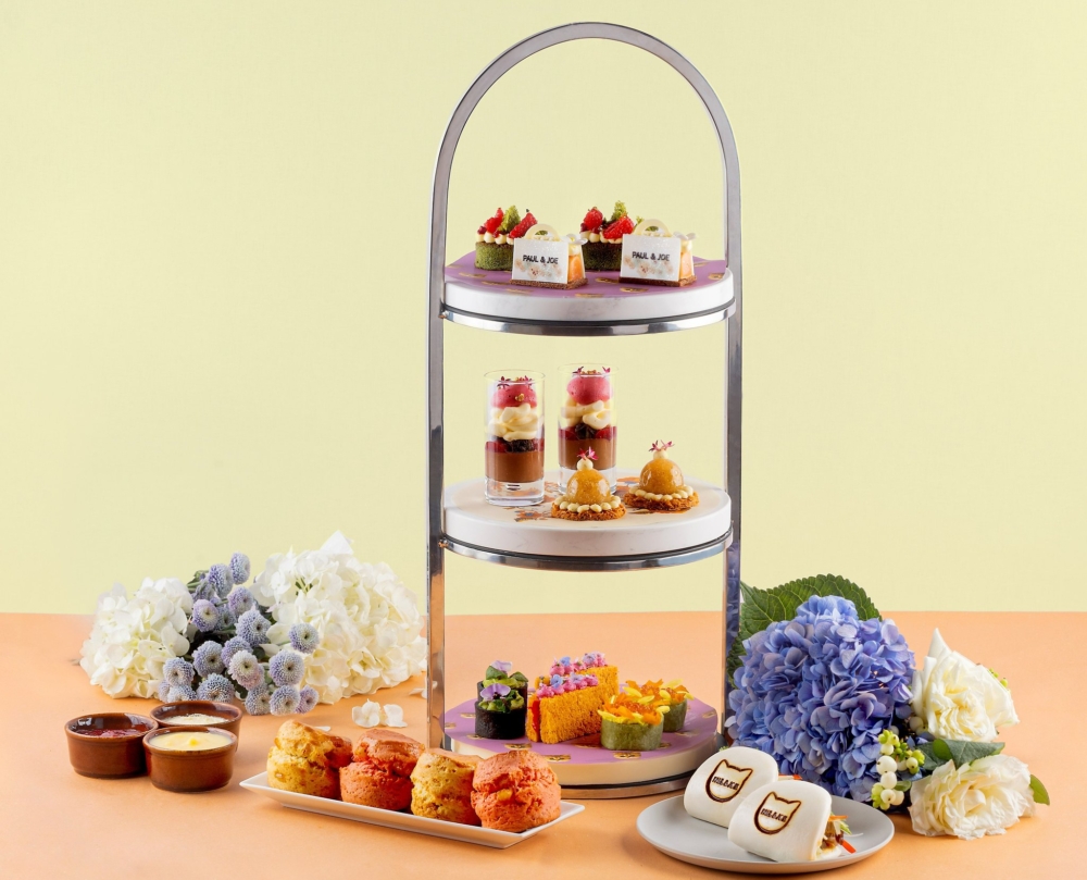 PAUL & JOE X 香港維港凱悅尚萃酒店「花漾秋色下午茶」