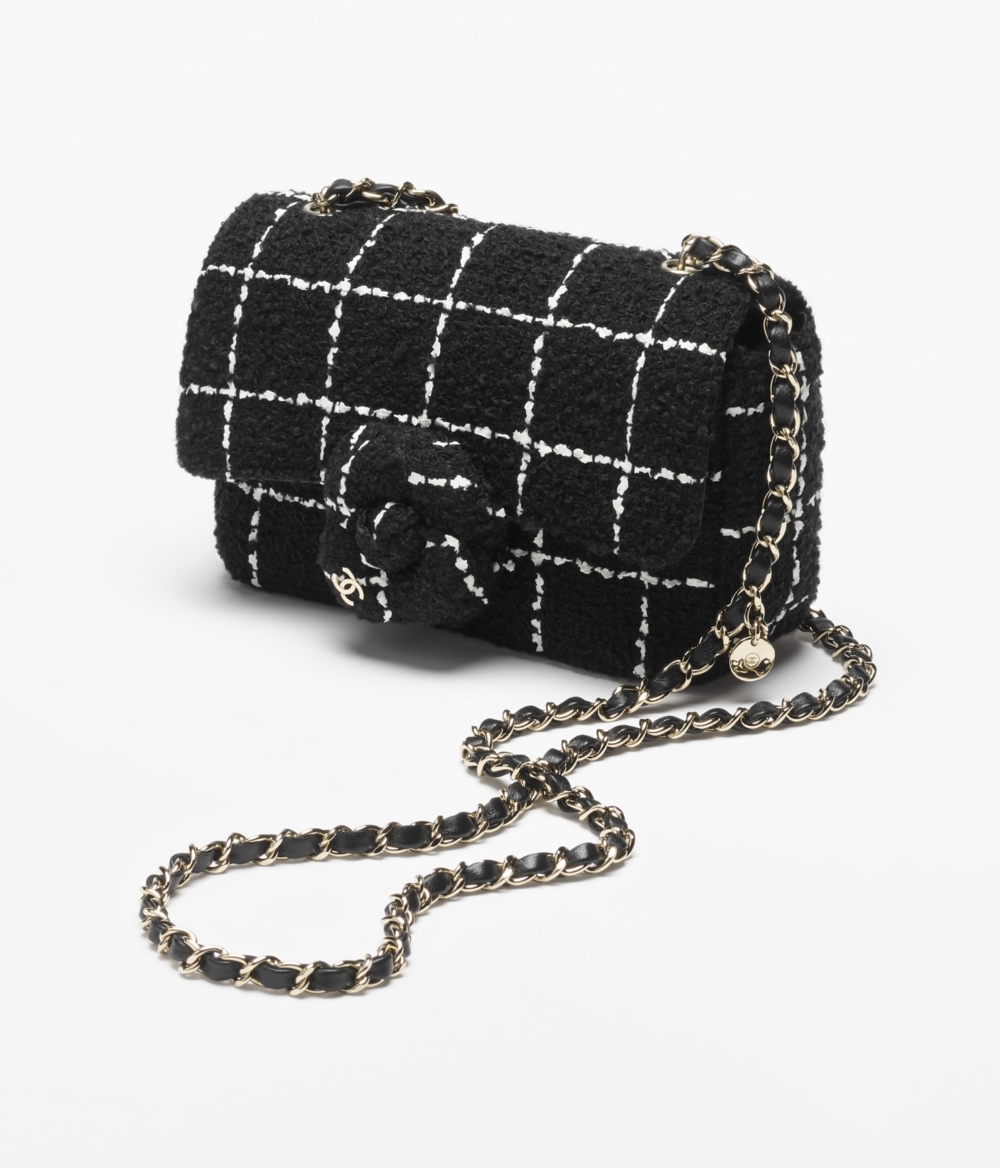 CHANEL 2023秋冬系列山茶花手袋2:CHANEL Small Flap Bag小口蓋袋