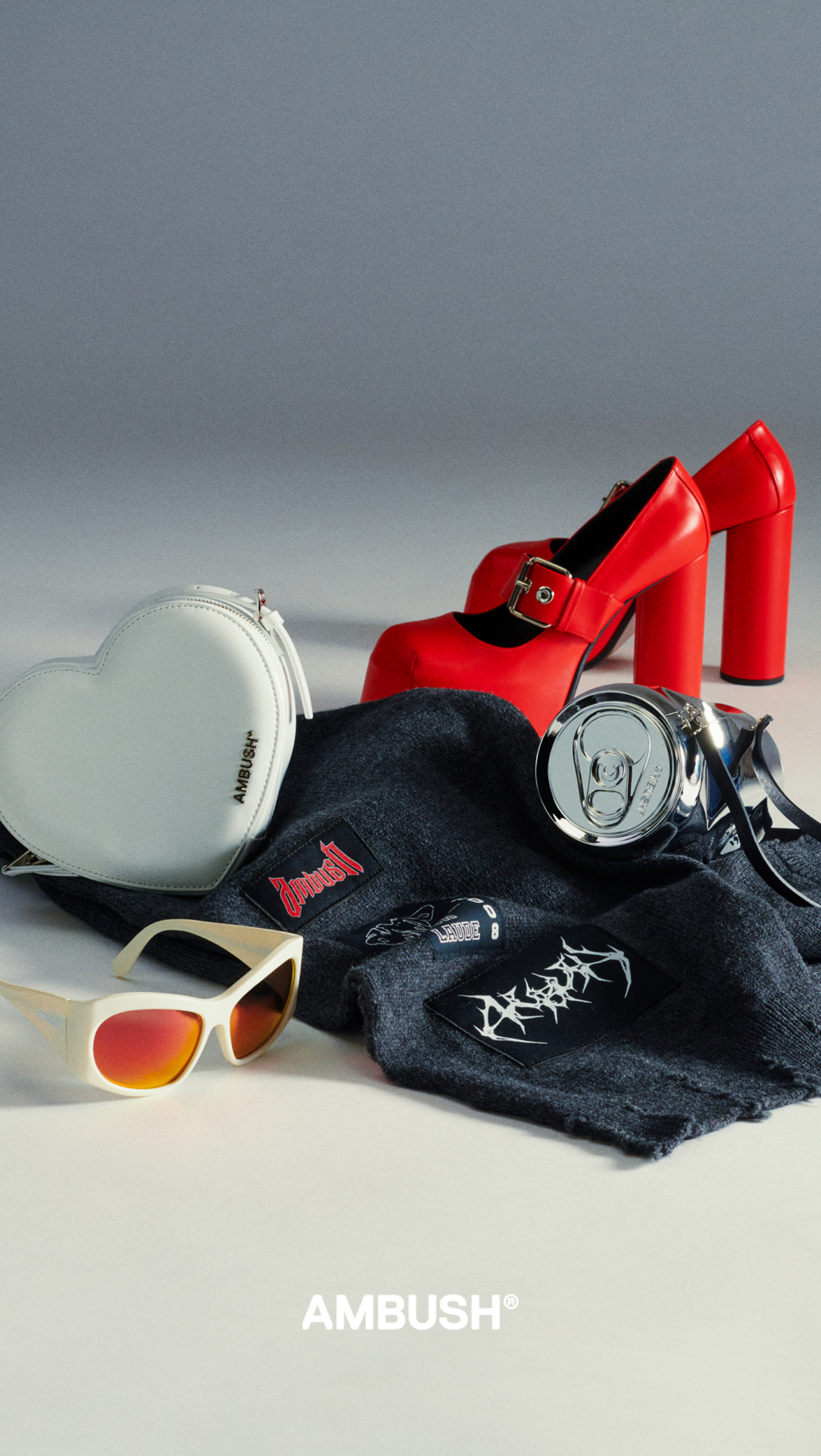AMBUSH個性手袋與鞋履