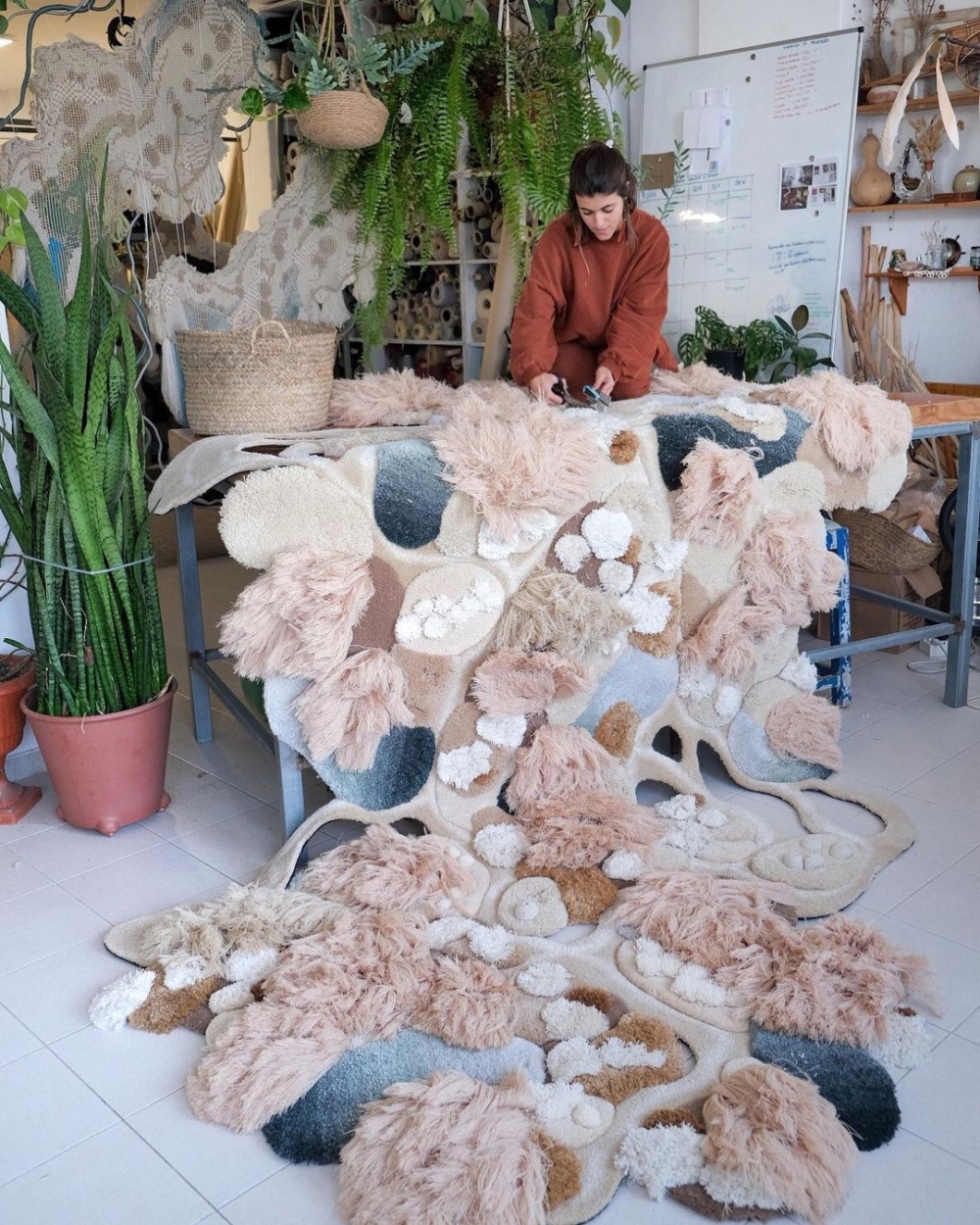 能空間打造訂製珊瑚織物