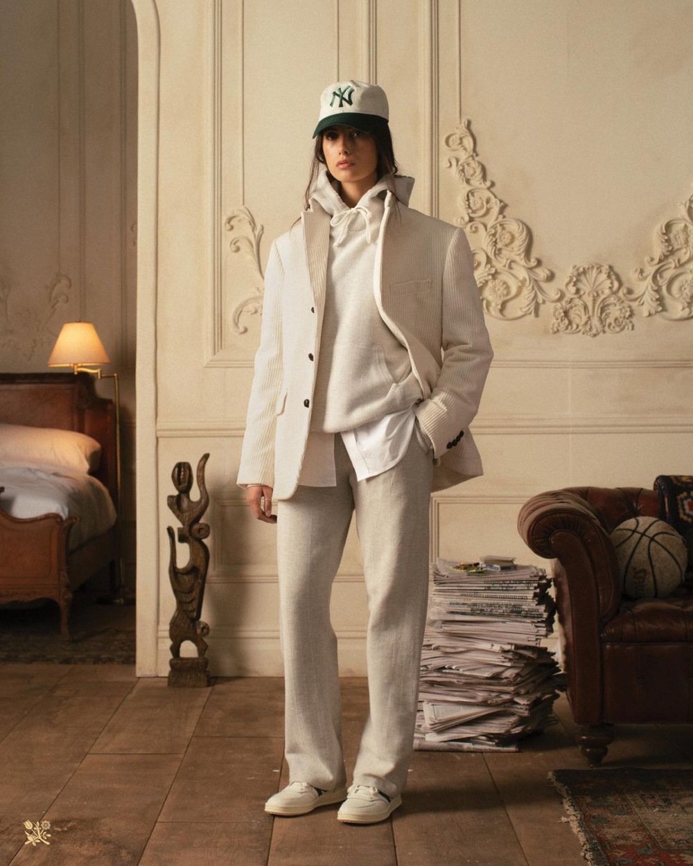 模特兒的詮釋。