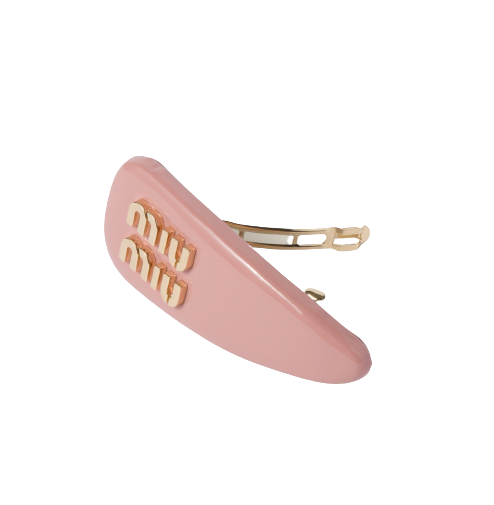 Patent Leather Hair Clip。