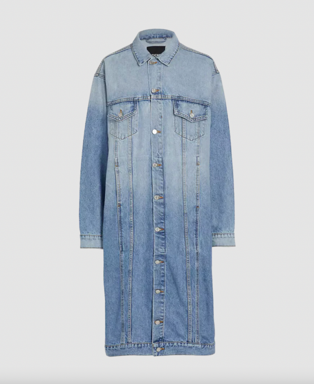 Denim Webster Trench。