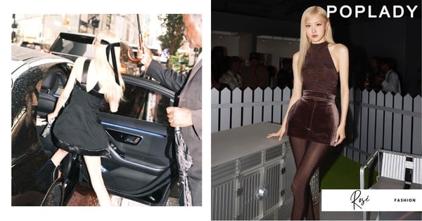 搜尋出她穿上的新造型:Rosé再現「逆天長腿」,接連帶來兩套時髦穿搭,身上單品通通都想收進衣櫥!