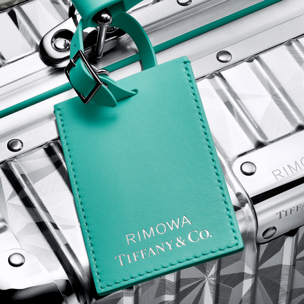 Rimowa x Tiffany & Co.限量聯名系列登機箱。