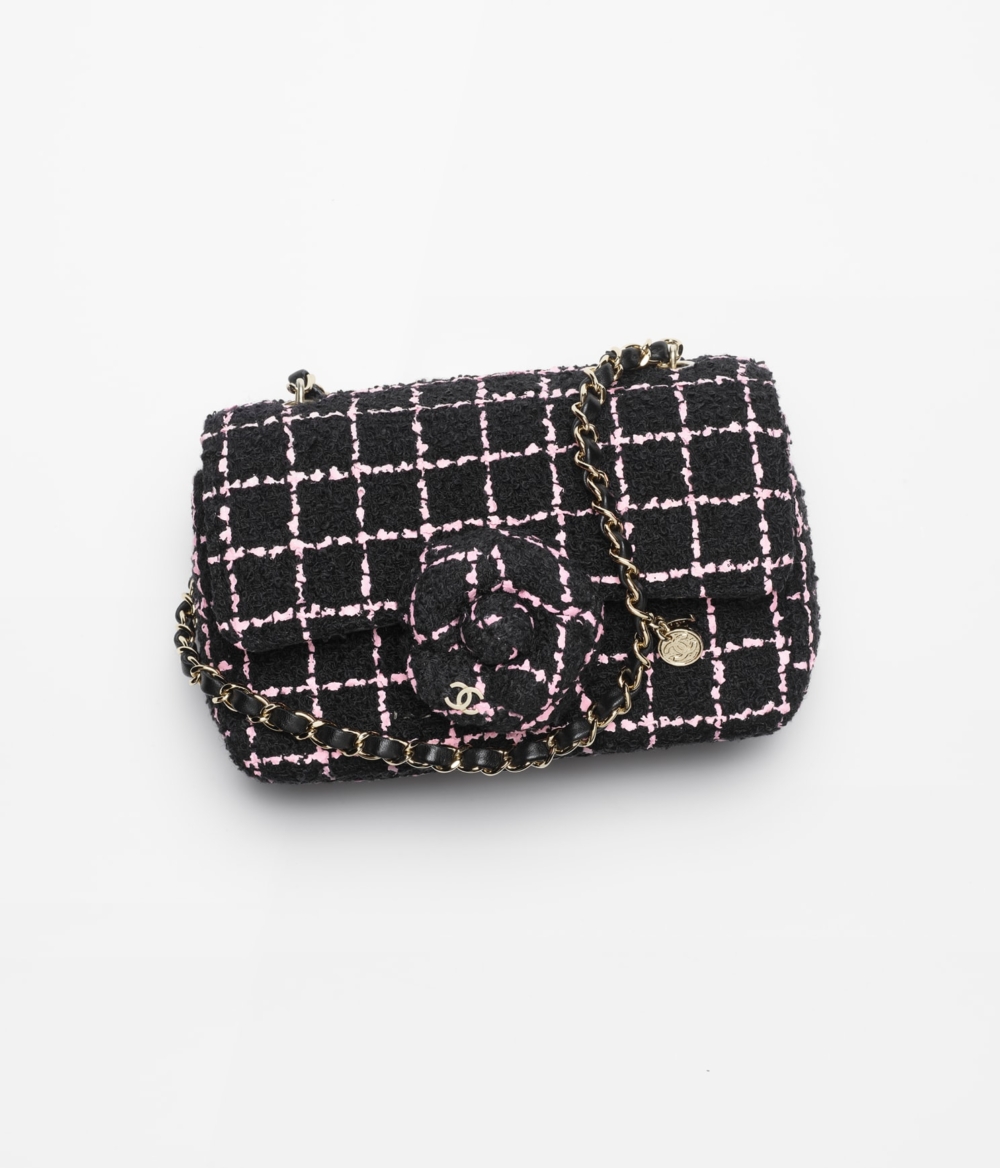 CHANEL 2023秋冬系列山茶花手袋2:CHANEL Small Flap Bag小口蓋袋