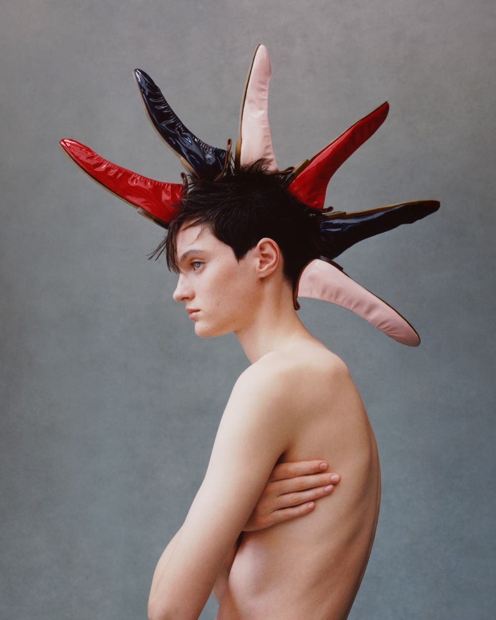 品牌拍攝的一系列形象照。