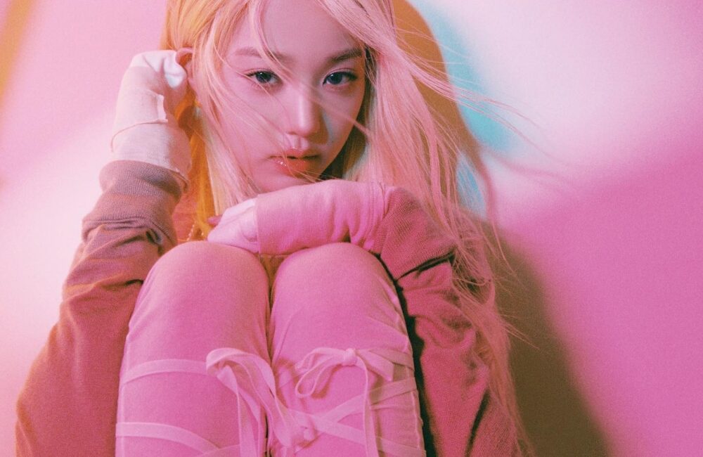 韓星金髮染髮範本推薦1：Ive 張員瑛