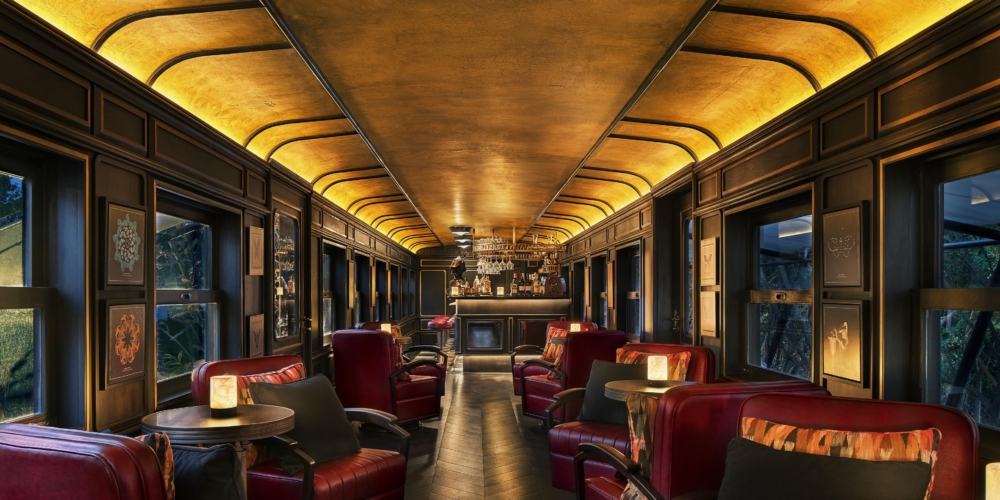 酒店內的酒吧。