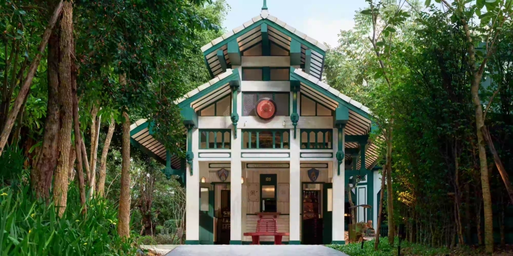 InterContinental Khao Yai Resort的酒店接待處。