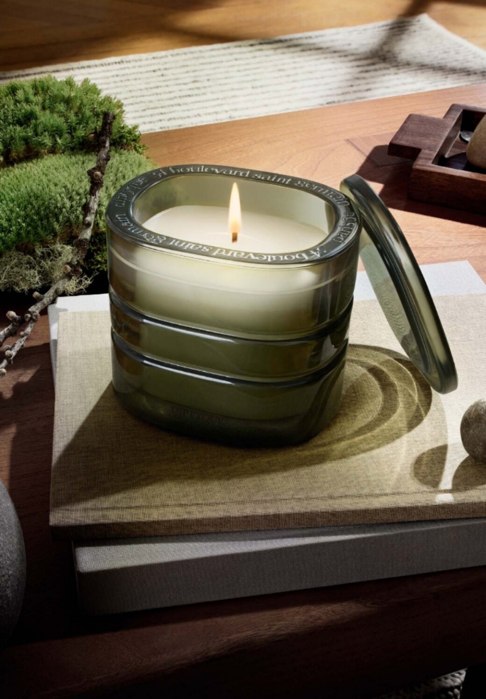 Diptyque大千之境香氛蠟燭-神社凝香Premium Scented Candle - Moss Temple