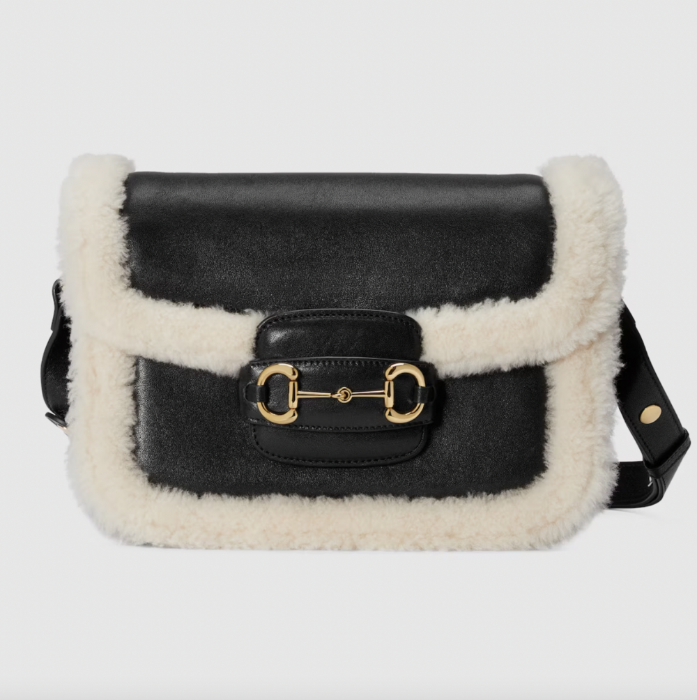 Gucci Horsebit 1955 Small Bag。