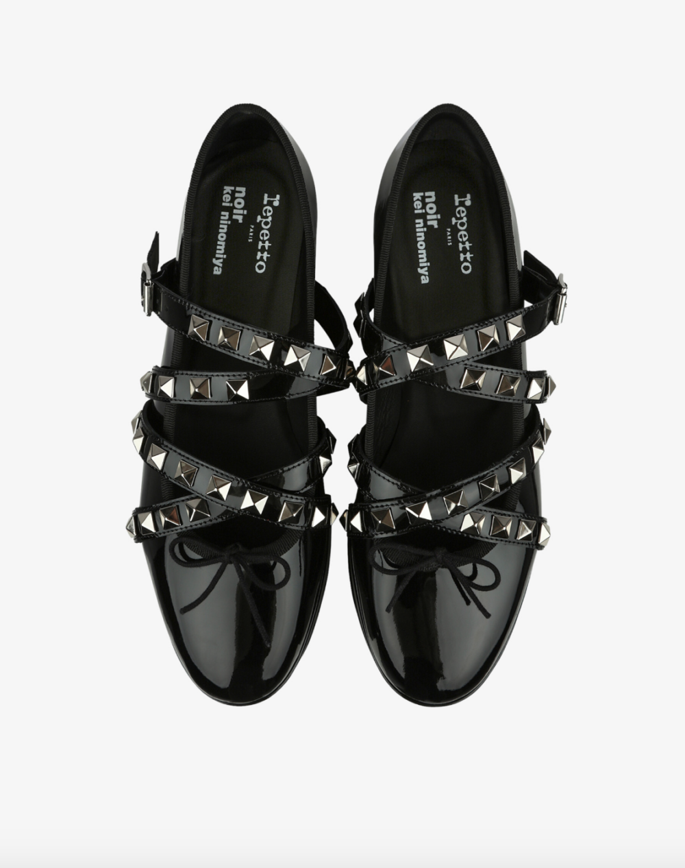 Platform Mary Janes with Studded Strap。
