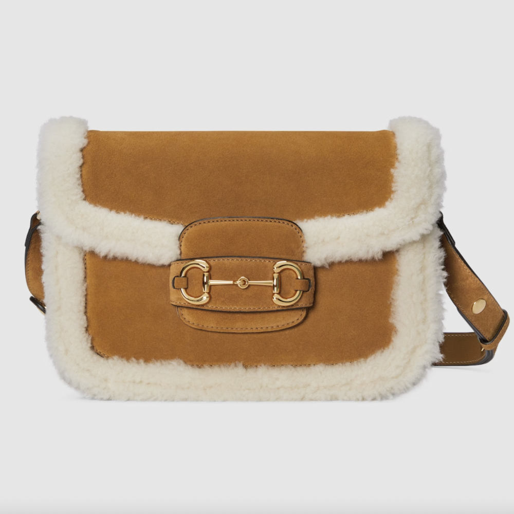 Gucci Horsebit 1955 Small Bag。