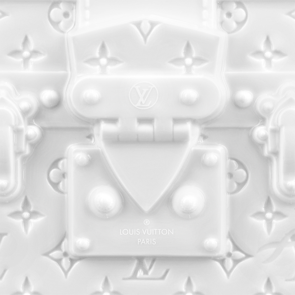 Louis Vuitton標誌的開扣