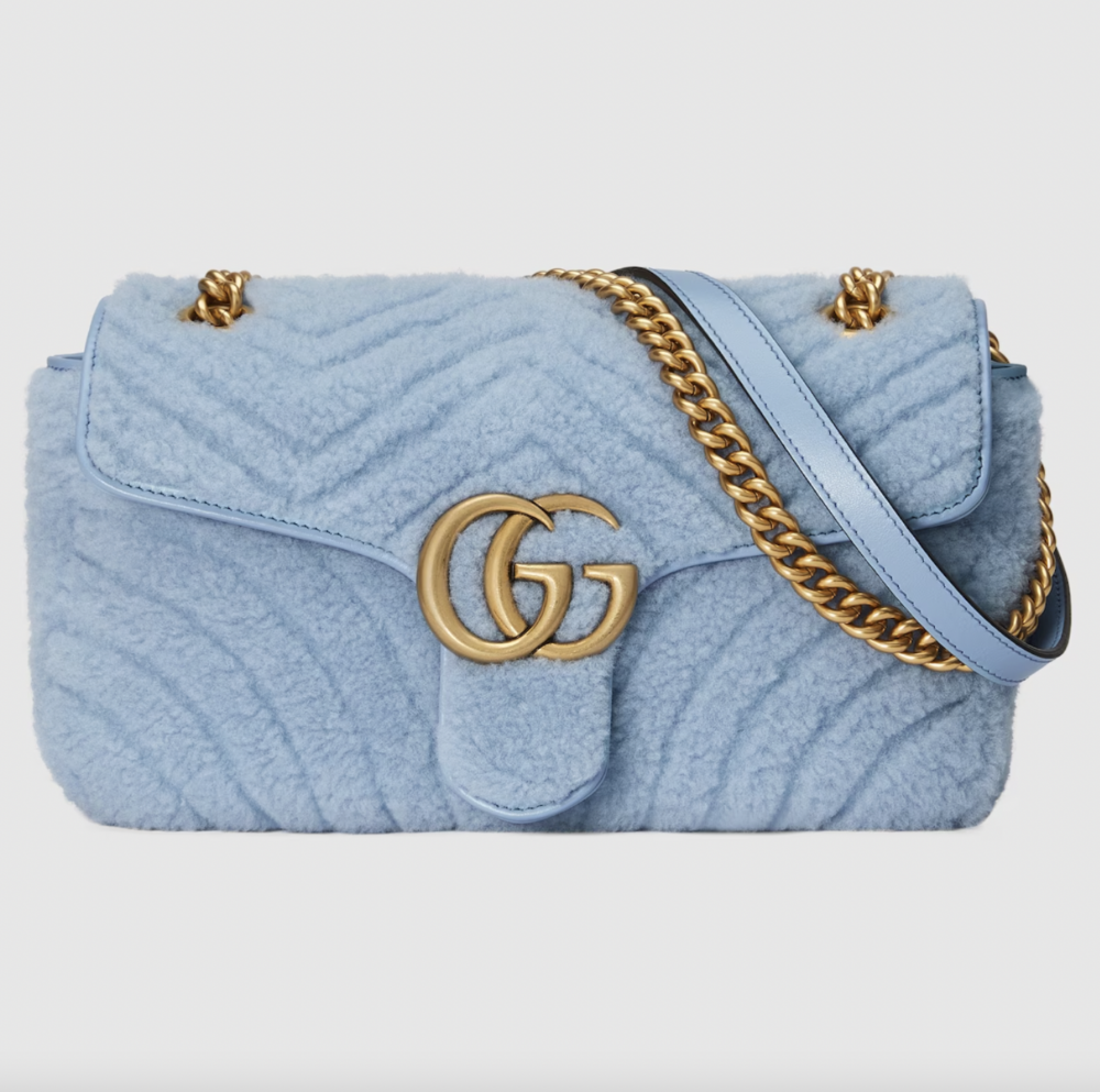 GG Marmont Small Shoulder Bag。