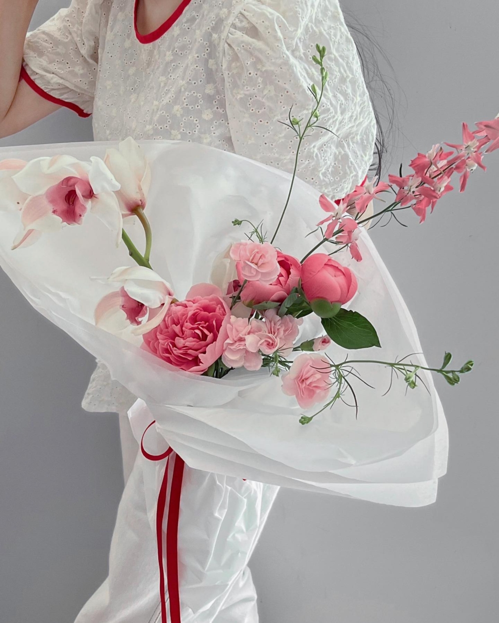 作為婚禮捧花也相當合適