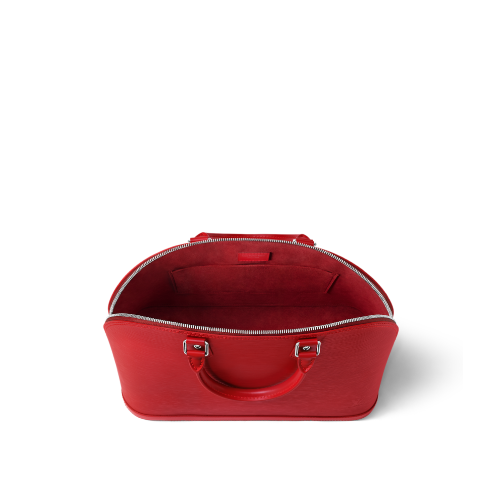 優雅的Alma手袋採用染色豐富的粒面Epi皮革製成