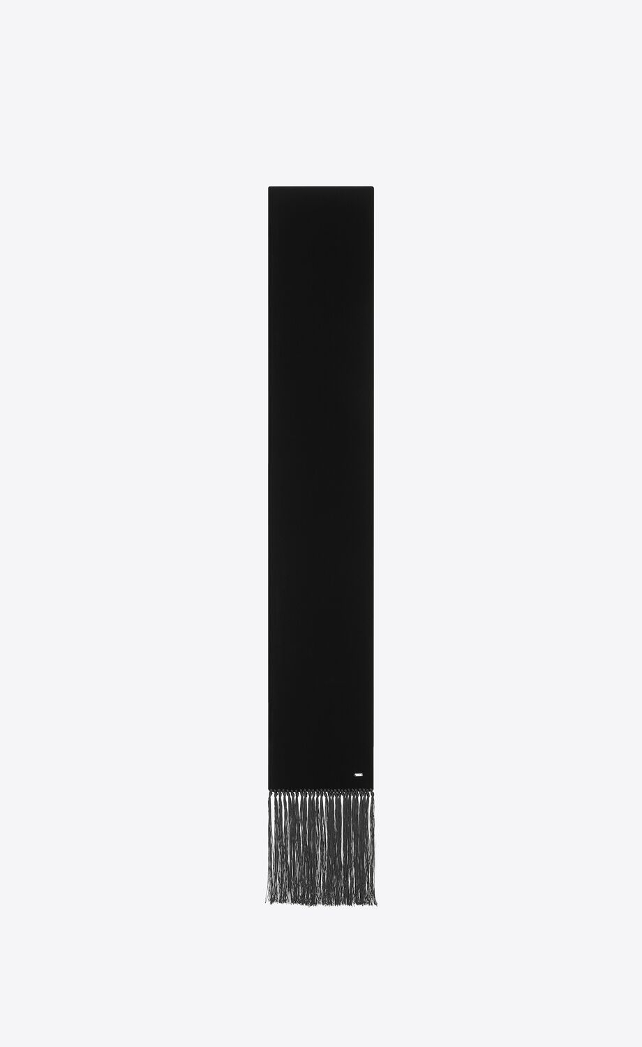 Saint Laurent 天鵝絨晚裝圍巾