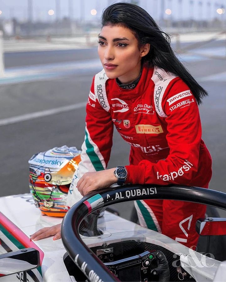 自小Amna Al Qubaisi變對於賽車產生濃厚的興趣