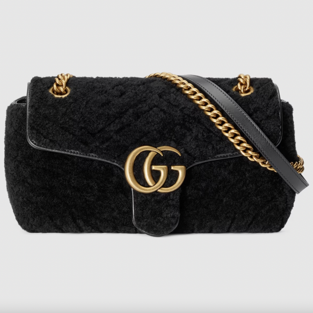 GG Marmont Small Shoulder Bag。