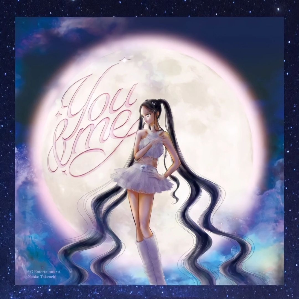 與〈美少女戰士〉畫家武內直子合作的〈You & Me〉MV插畫封面