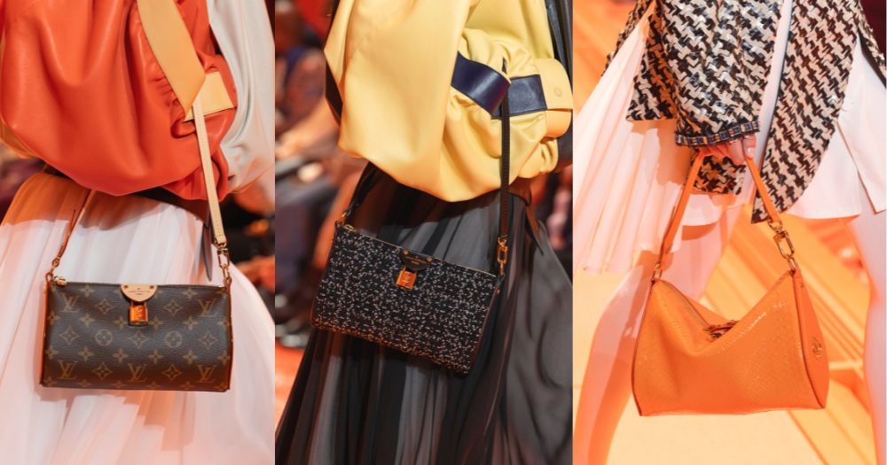 本次秀場亮相的手袋。