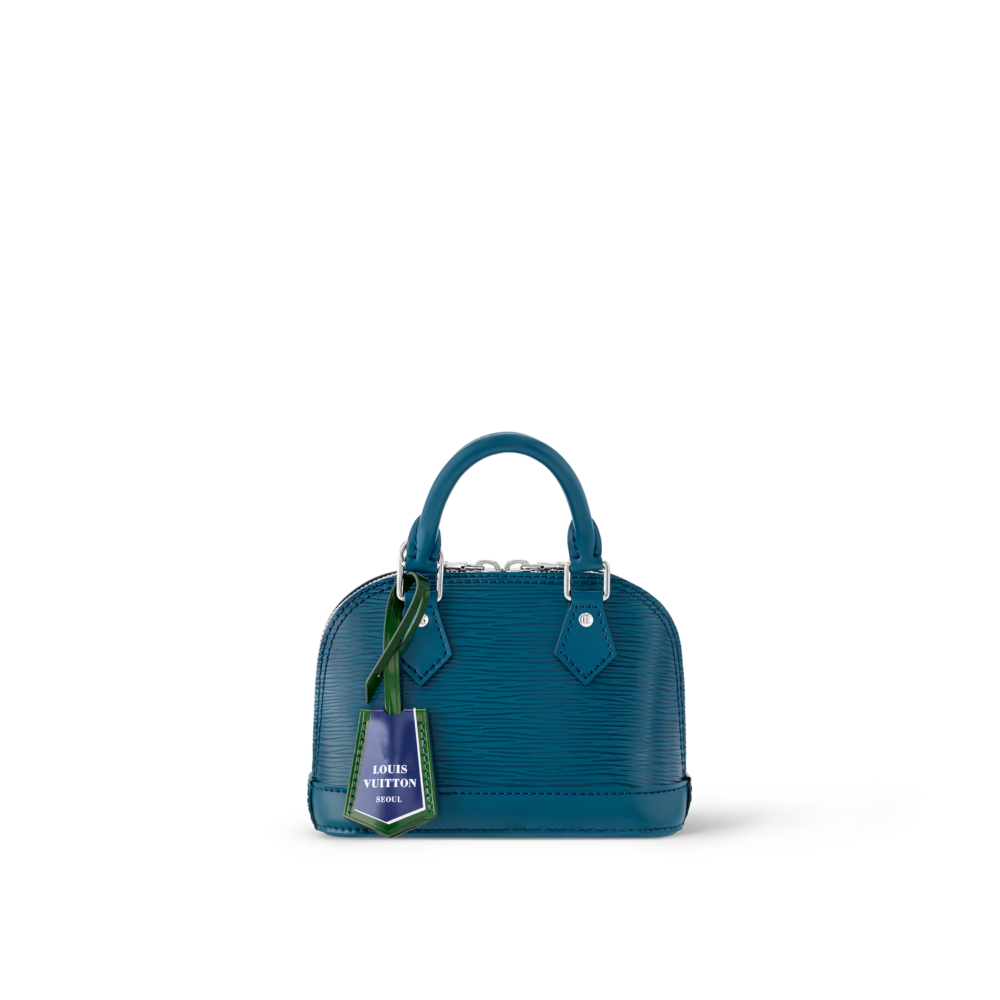 Louis Vuitton Nano Alma藍色